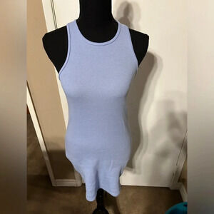 Wild Fable Light Blue Waffle Knit Dress XS